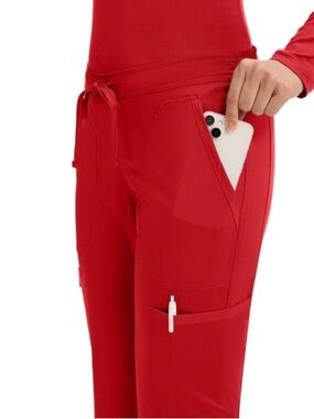 Cherokee Revolution Mid Rise Drawstring Scrub Pants